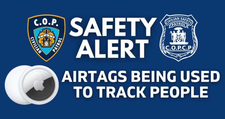 COPCP Warns of Tracking Threat
