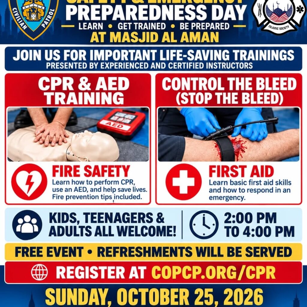 Would you know what to do if someone near you needed CPR or was seriously bleeding?